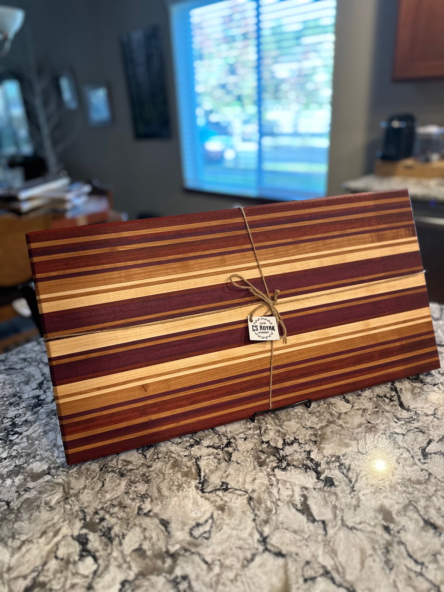 Multi-Species Edge Grain Cutting Board