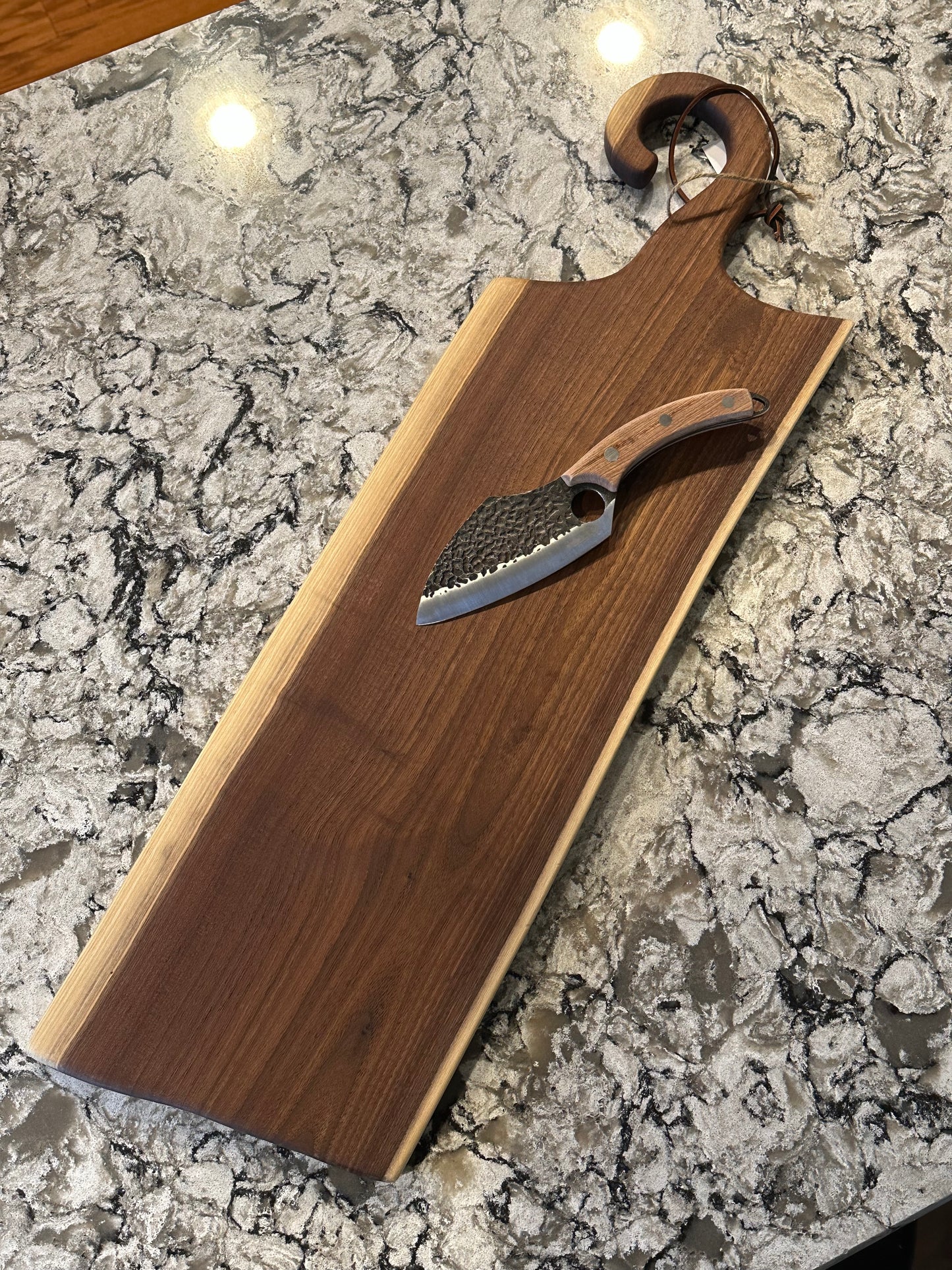 Live Edge Walnut Charcuterie Board