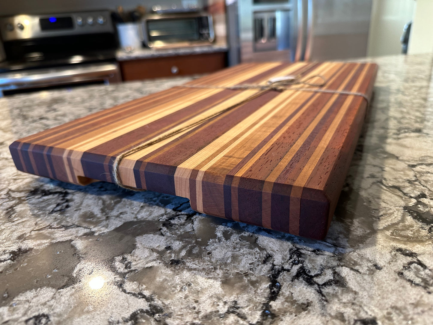 Multi-Species Edge Grain Cutting Board
