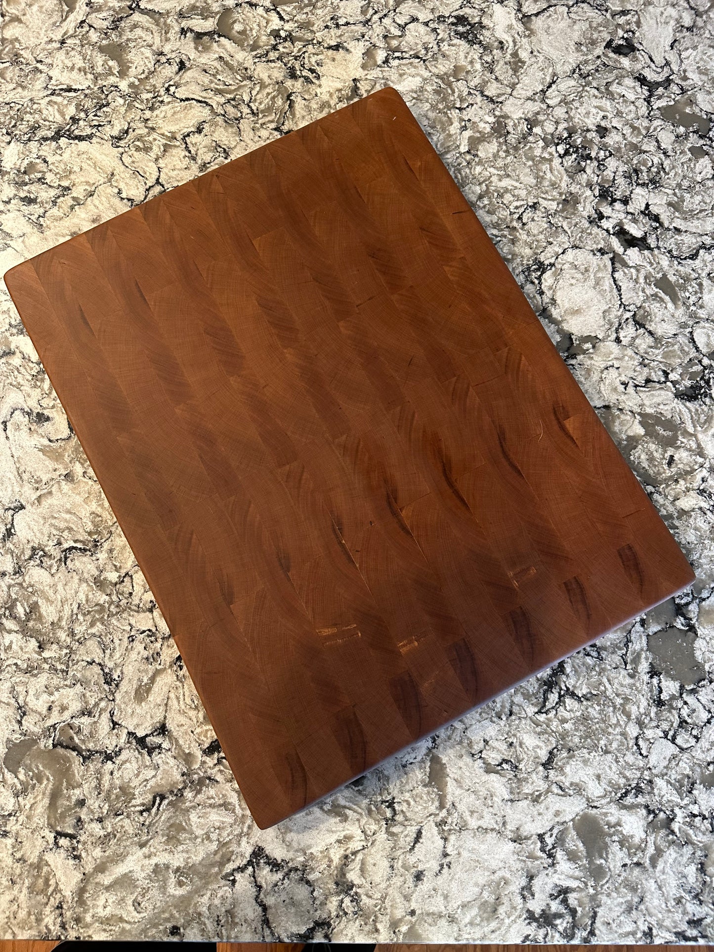 Solid Cherry End Grain Cutting Board